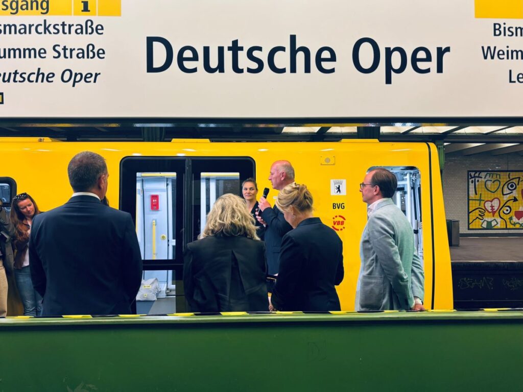 Pociąg metra w Berlinie