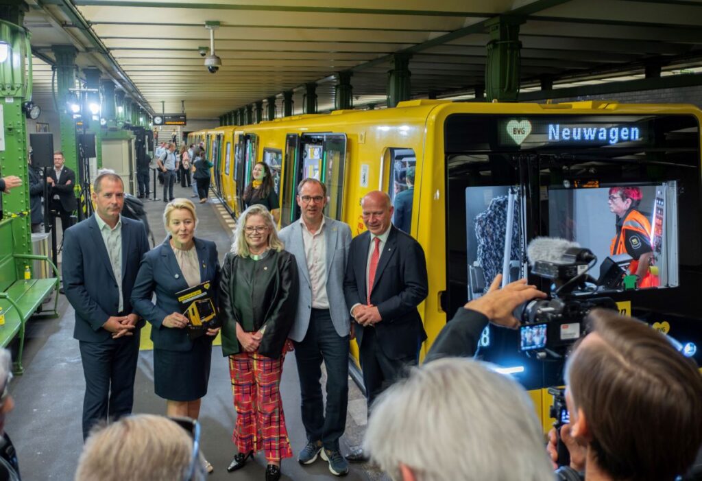 Pociąg metra w Berlinie