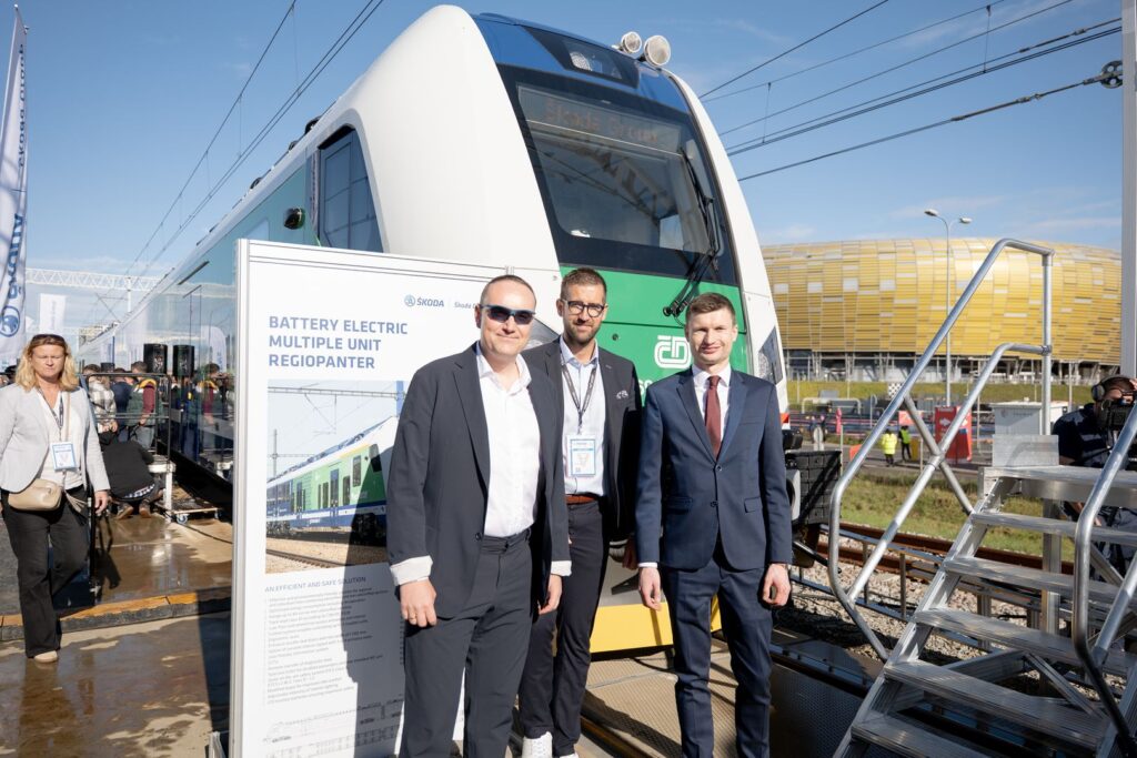 Trako 2025: Pierwsza międzynarodowa prezentacja elektryczno-bateryjnych RegioPanterów foto: Skoda
