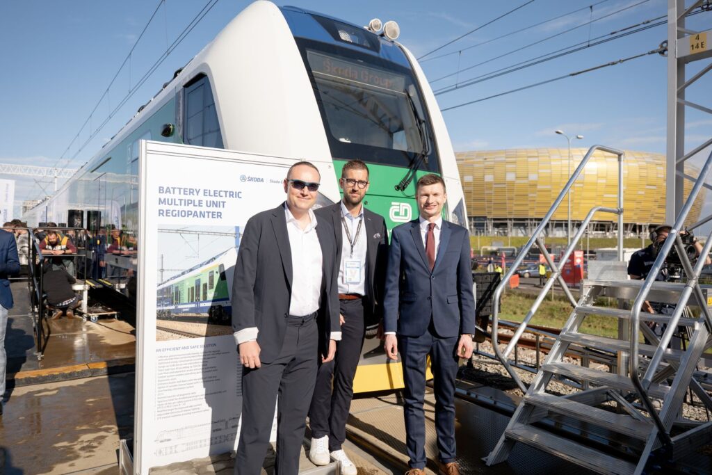 Trako 2025: Pierwsza międzynarodowa prezentacja elektryczno-bateryjnych RegioPanterów foto: Skoda