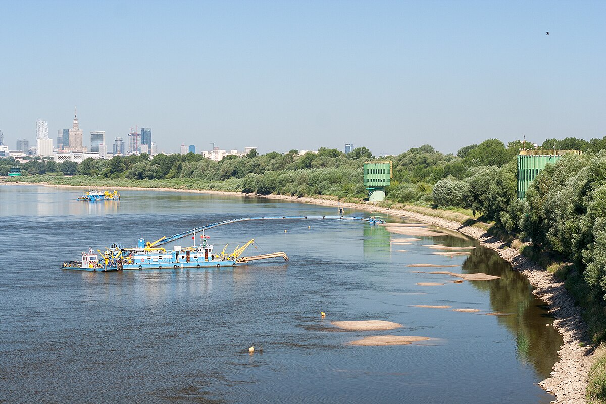 Infoship - Warszawa: Protesty przeciw piaskarniom i budowie progu spiętrzającego na Wiśle
