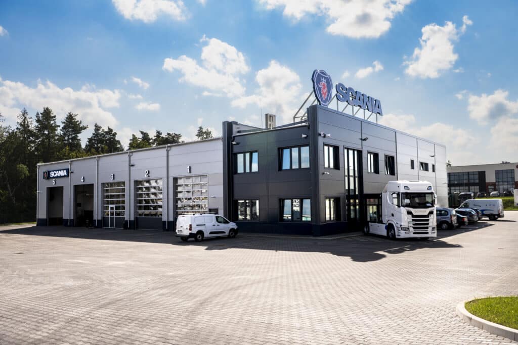 Serwis Scania w Słupsku bliżej klientów – nowe możliwości także dla autobusów