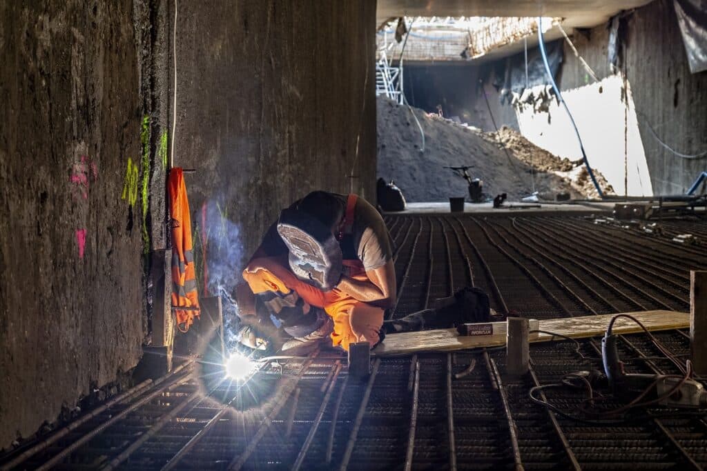 Warszawa: Trwają prace w tunelu tramwajowym. Trzaskowski przeprasza za utrudnienia foto: UM Warszawa