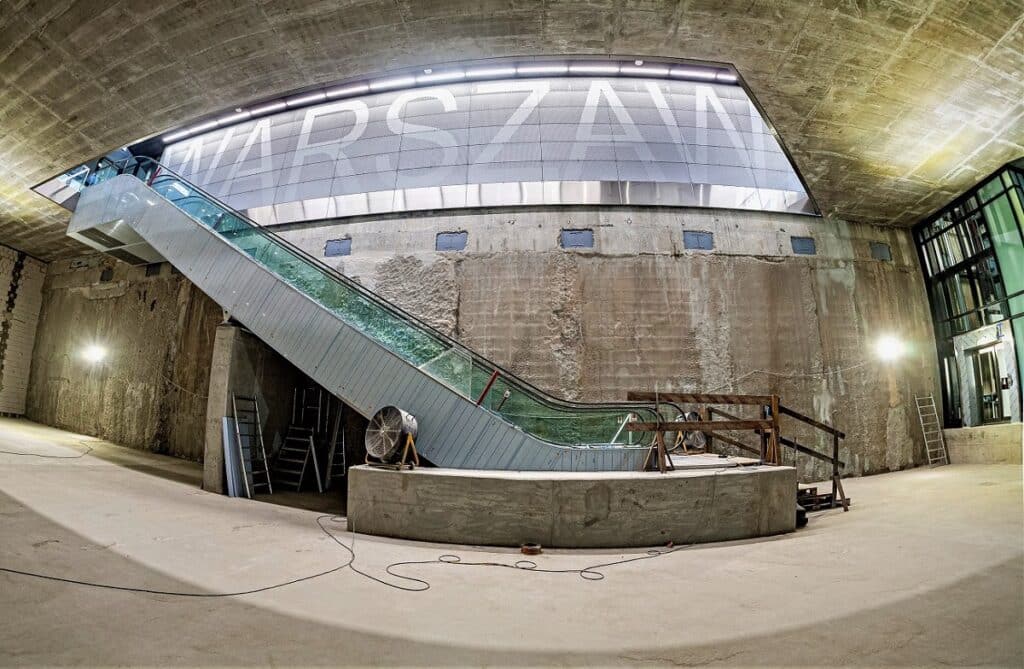 Warszawa: Trwają prace w tunelu tramwajowym. Trzaskowski przeprasza za utrudnienia foto: UM Warszawa