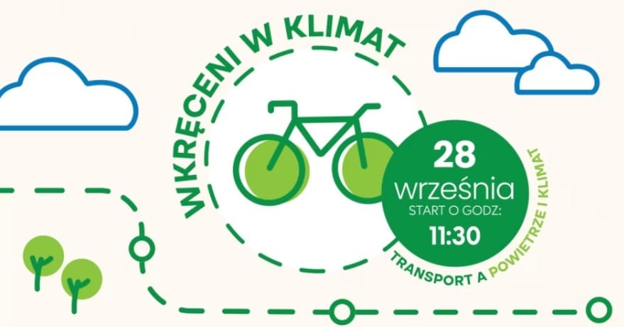 Rajd rowerowy „Wkręceni w klimat” w Piasecznie