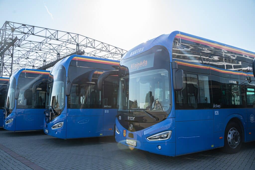 Irizar po Polsce podbija Litwę. Kłajpeda odbiera 40 autobusów elektrycznych ie bus 12