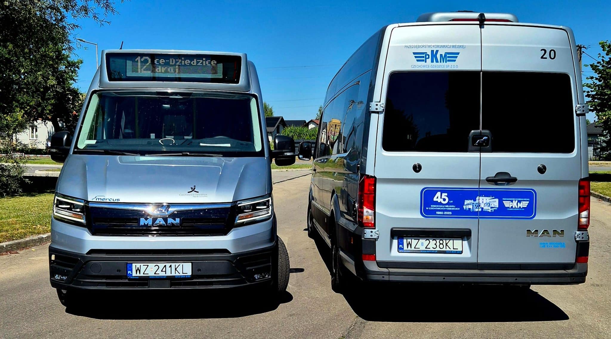 Infobus - PKM Czechowice-Dziedzice ma nową linię i pierwsze minibusy. Od Mercusa
