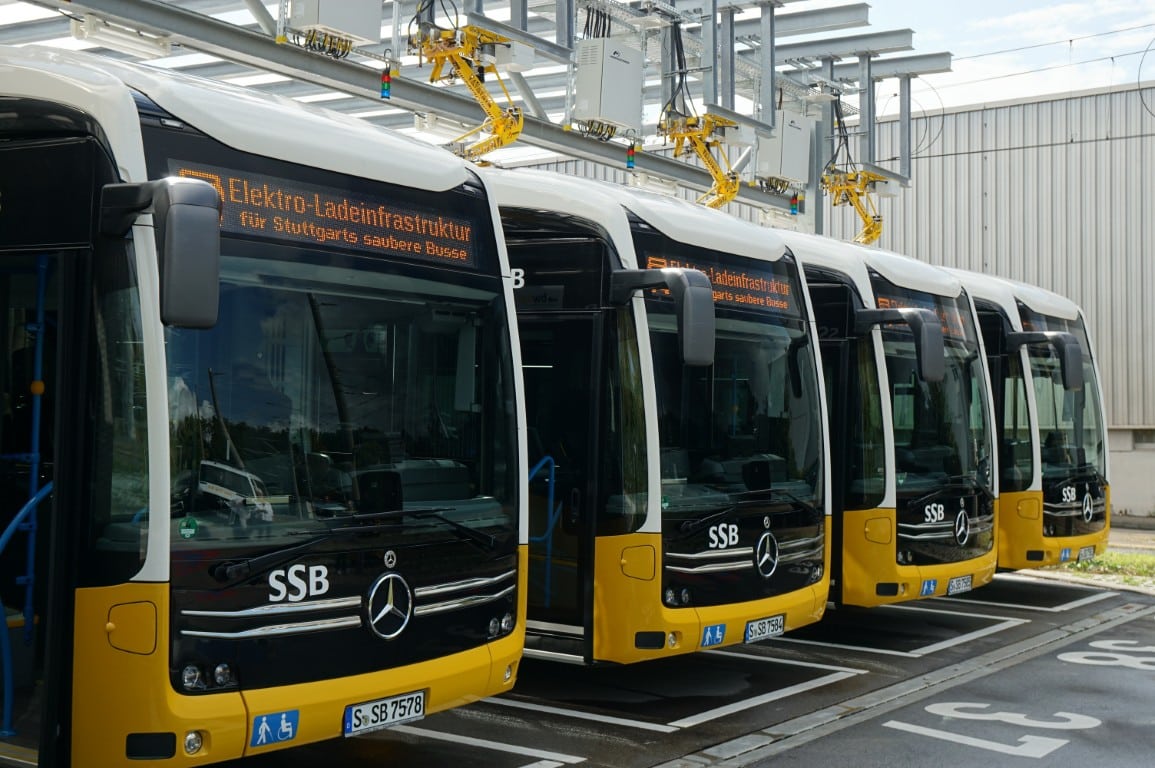 Infobus - Daimler Buses z infrastrukturą ładowania „pod klucz”. Dla elektrobusów w Stuttgarcie