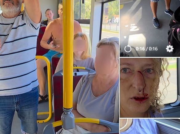 Warszawa: Agresor pobił kobietę, która stanęła w obronie pasażerki autobusu – Ukrainki