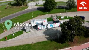 Włocławek/ Orlen uruchomił swoją czwartą w Polsce ogólnodostępną stację tankowania wodoru