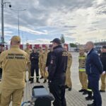 Jak gasić autobus elektryczny? Strażacy szkolili się w MZK Opole