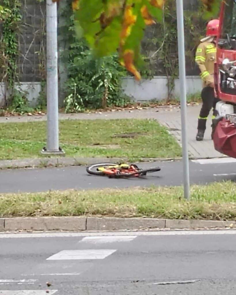 Śmiertelny wypadek w Chrzanowie / fot. : Patrol999-Małopolska