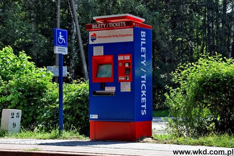 Biletów na pociągi WKD w biletomatach już nie kupimy foto: WKD