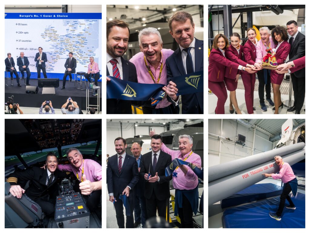 Ryanair otwiera centrum szkoleniowe w Krakowie. Przełomowa inwestycja w branży