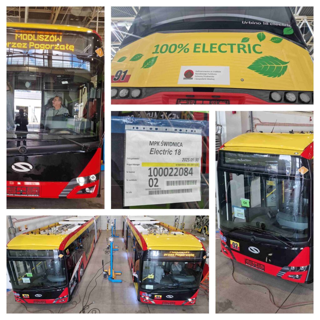 MPK Świdnica odbiera swoje pierwsze MEGA autobusy elektryczne. Od Solarisa