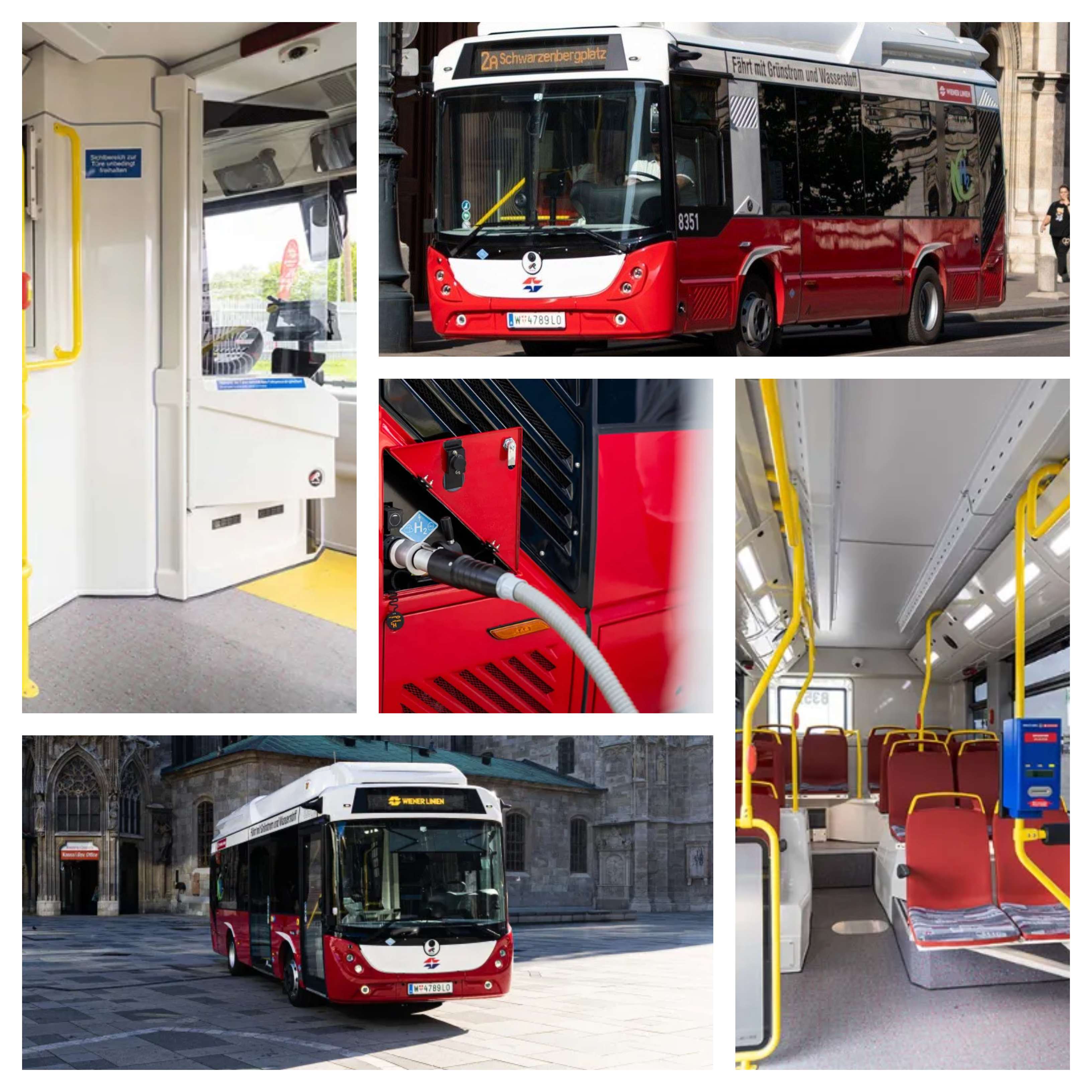 Infobus - Wiedeń stawia na wodór: nowe minibusy Rampini Hydron wjeżdżają na trasy 2A i 3A