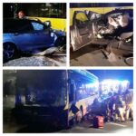 Tragiczne zderzenie osobówki z autobusem miejskim w Łodzi.