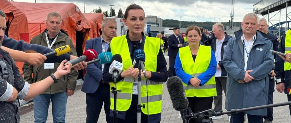 Ćwiczenia „Kraken” w Porcie Gdynia. Sprawdzian procedur i gotowości służb foto: gov.pl
