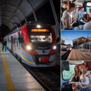 Pociąg ŁKA nad morze