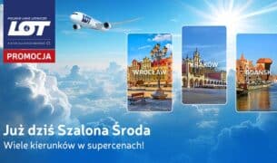 LOT ogłasza jednodniową obniżkę cen biletów na loty krajowe.
