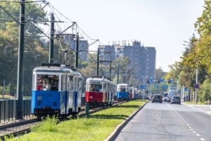 Parada tramwajów