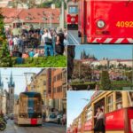 Parada tramwajów w Pradze