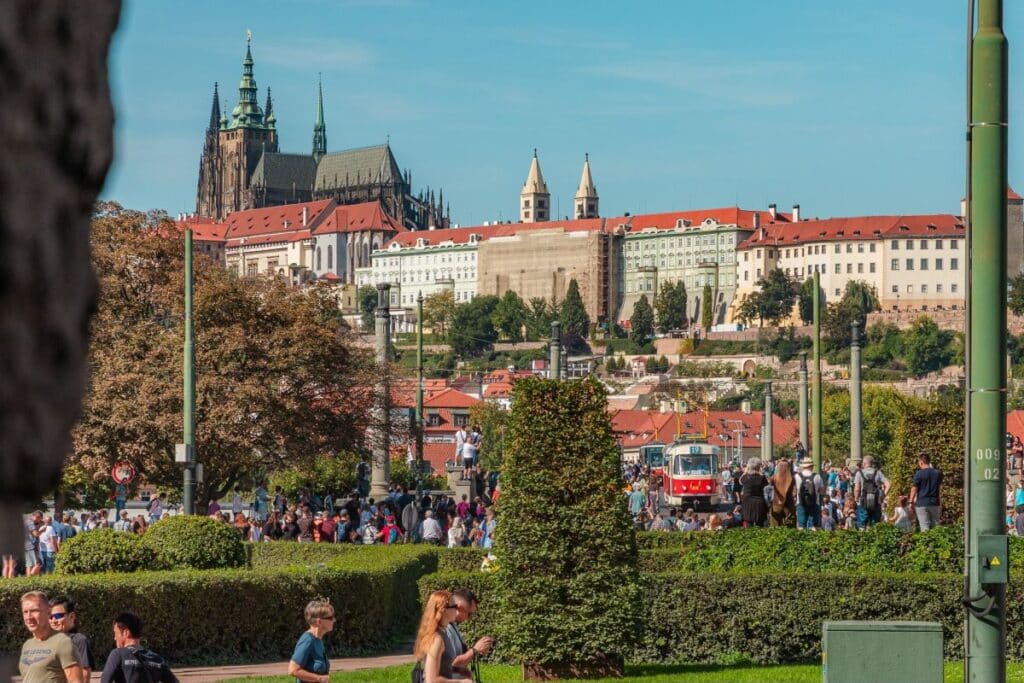 150 lat komunikacji miejskiej w Pradze. Wielka tramwajowa parada foto: PID