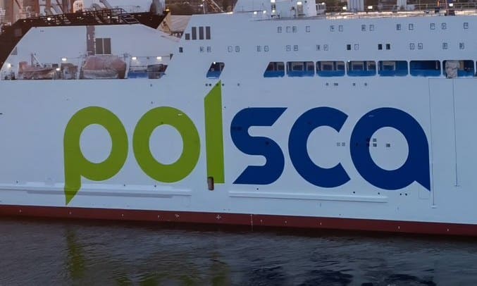 Jantar Unity na Bałtyku. Pierwszy prom Polsca przechodzi próby morskie