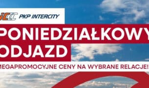 Poniedziałkowy odjazd z PKP Intercity! Tańsze bilety na połączenia Warszawy z Krakowem