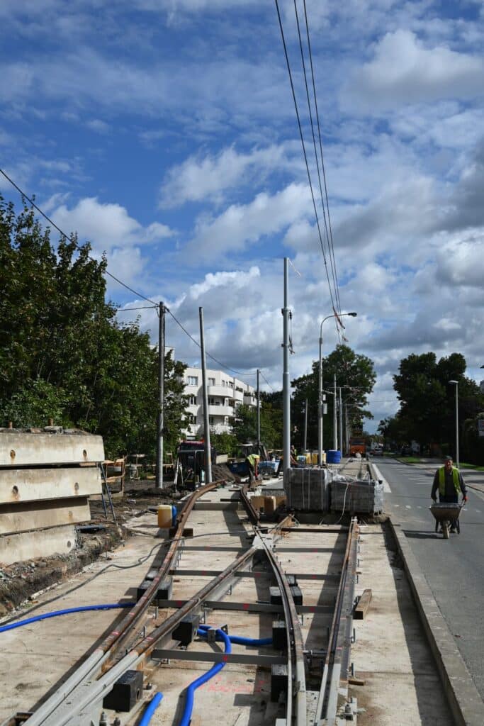 Wrocław: Tramwaje wracają na Klecinę. Koniec utrudnień na ul. Przyjaźni foto: MPK Wrocław