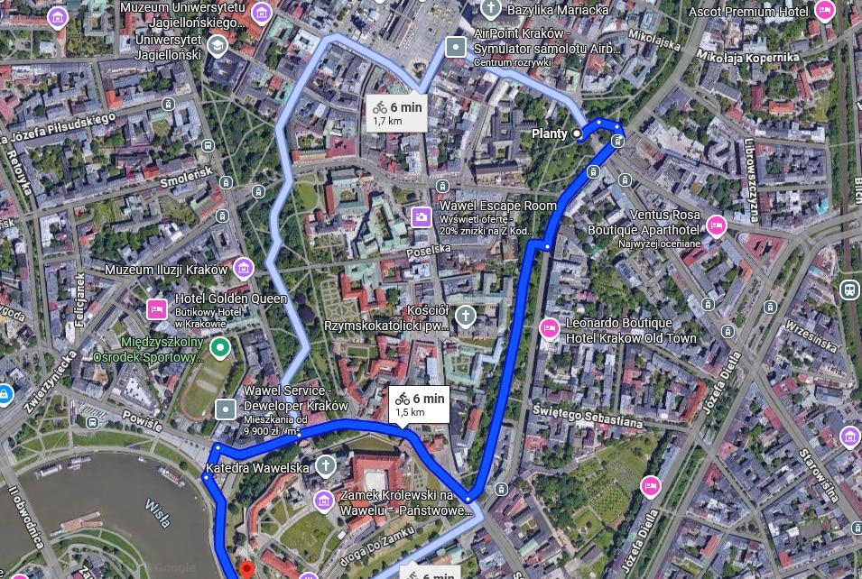Kraków chce zrewitalizować Planty. Dobra wiadomość dla rowerzystów