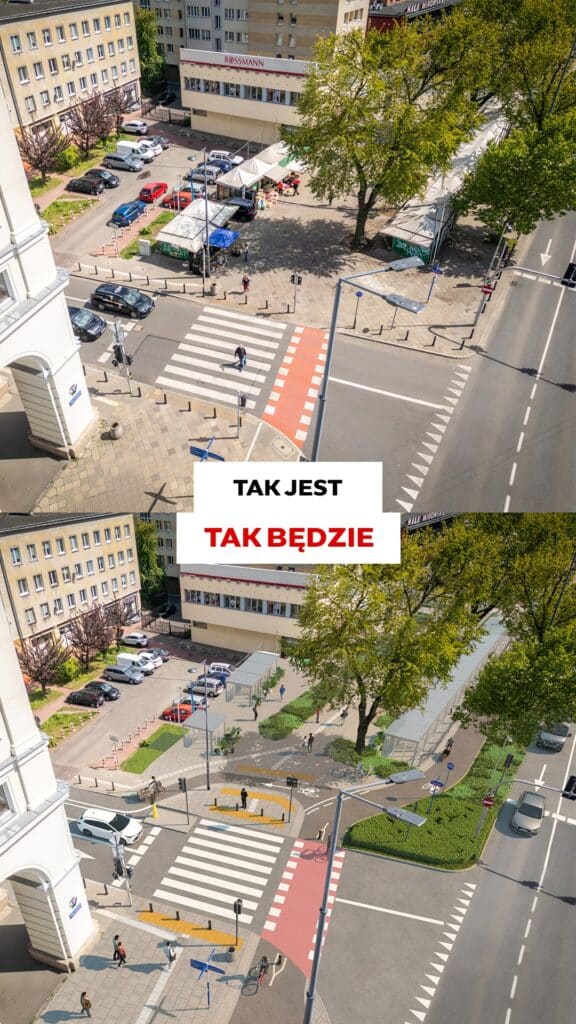 Zielona Aleja Jana Pawła II z nową drogą rowerową. Warszawa inwestuje w komfort i klimat