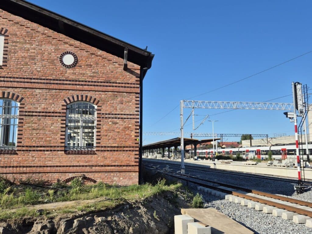 Stacja kolejowa w Słupsku/foto: UM Słupsk