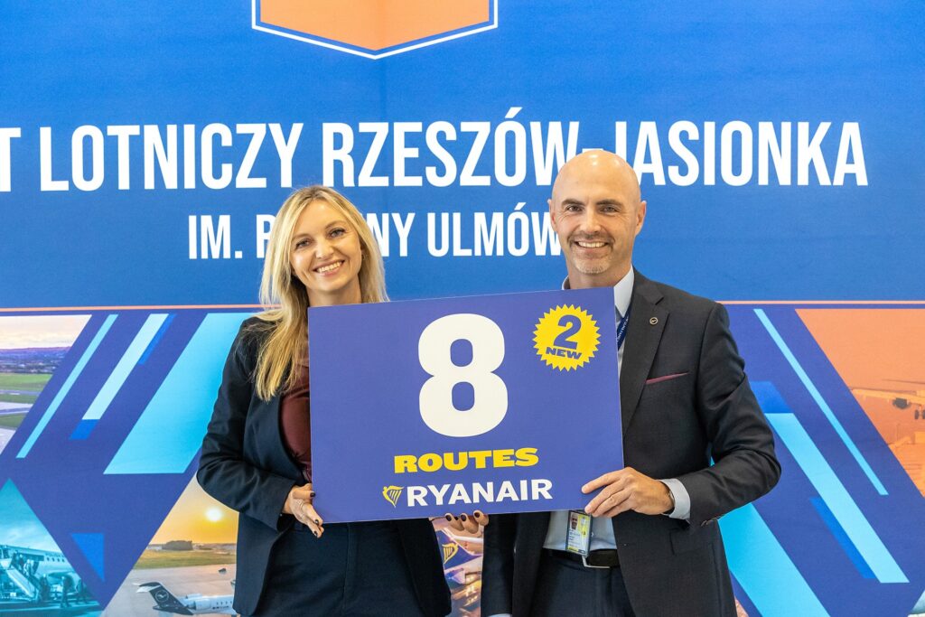 Zimowy rozkład Ryanaira z lotniska w Rzeszowie – 8 tras i dwie gorące nowości