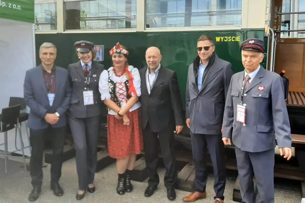 MPK Poznań na targach TRAKO prezentuje wagon N wyprodukowany w Stoczni Północnej w Gdańsku / fot. MPK Poznań