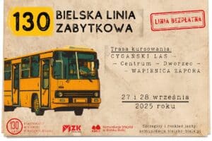 130 lat Komunikacji Miejskiej w Bielsku-Białej — “130” Bielska Linia Zabytkowa w dniach 27 i 28 września 2025 r.