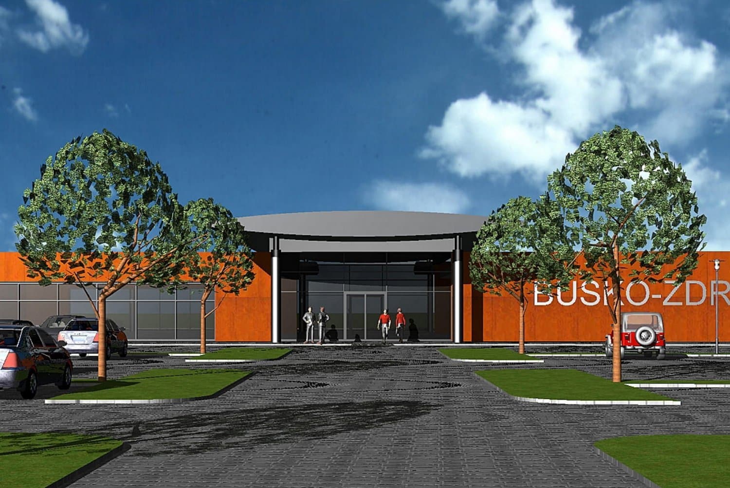 Infotrans - Busko-Zdrój wybrało wykonawcę centrum komunikacyjnego z parkingiem Park&Ride