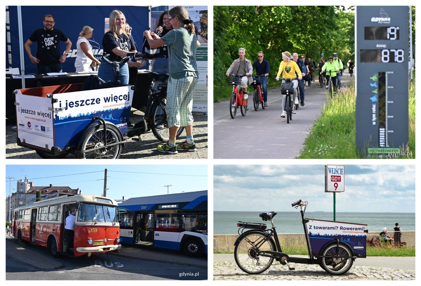 Infotrans - Gdynia włącza się w Europejski Tydzień Mobilności w Gdyni. Poczęstunek i badanie