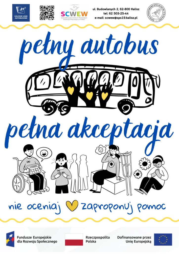 Kalisz - kampania społeczna „Pełny autobus – pełna akceptacja”