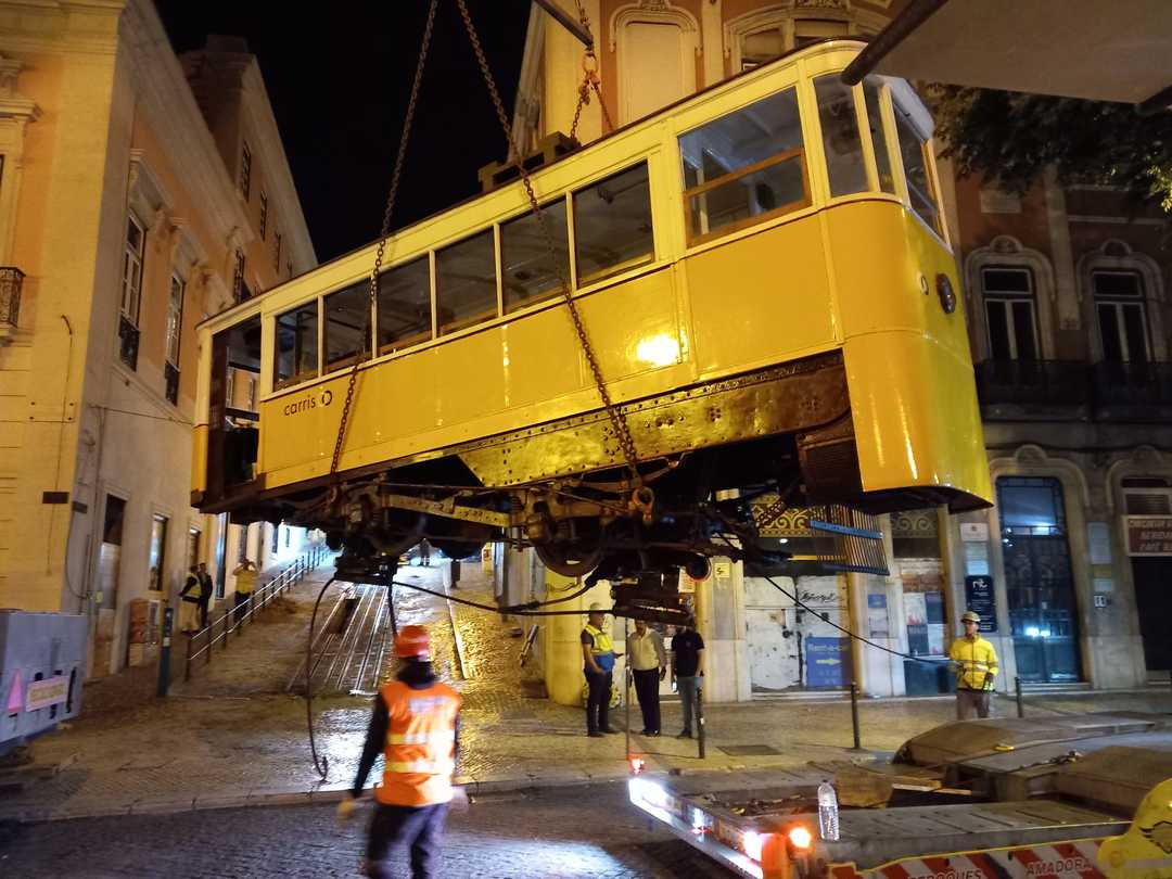 Infotram - Lizbona wprowadza autobusy elektryczne w miejsce kolejki Gloria. Po tragicznym wypadku