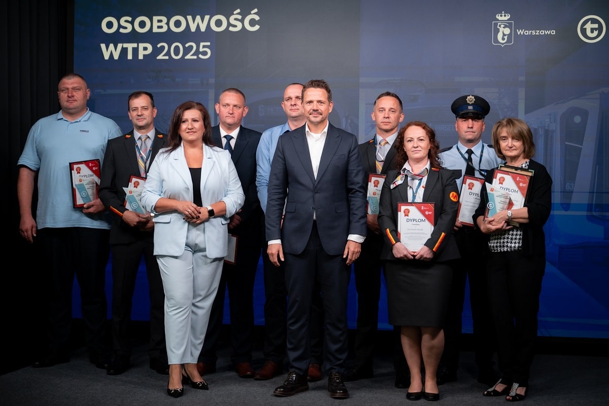 Infotrans - Warszawa wybrała „Osobowości WTP 2025” Czy jedzie z nami bohater?