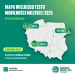 Wielki Test Mobilności Miejskiej 2025 – już jutro rusza III edycja!