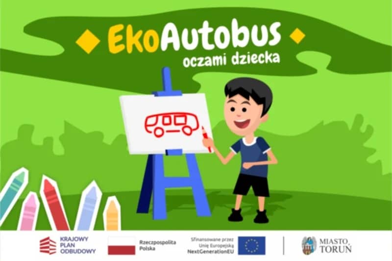 Zielony kadr z podróży przez Toruń. MZK ogłasza konkurs fotograficzny