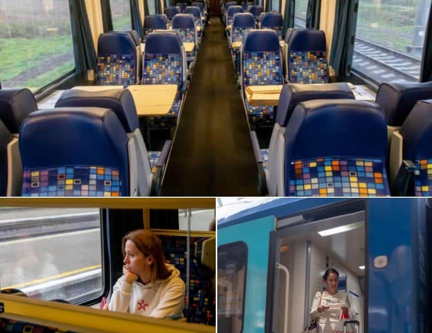 Użhorod zyskał bezpośrednie połączenia kolejowe z Europą. Po torze normalnym foto: UZ
