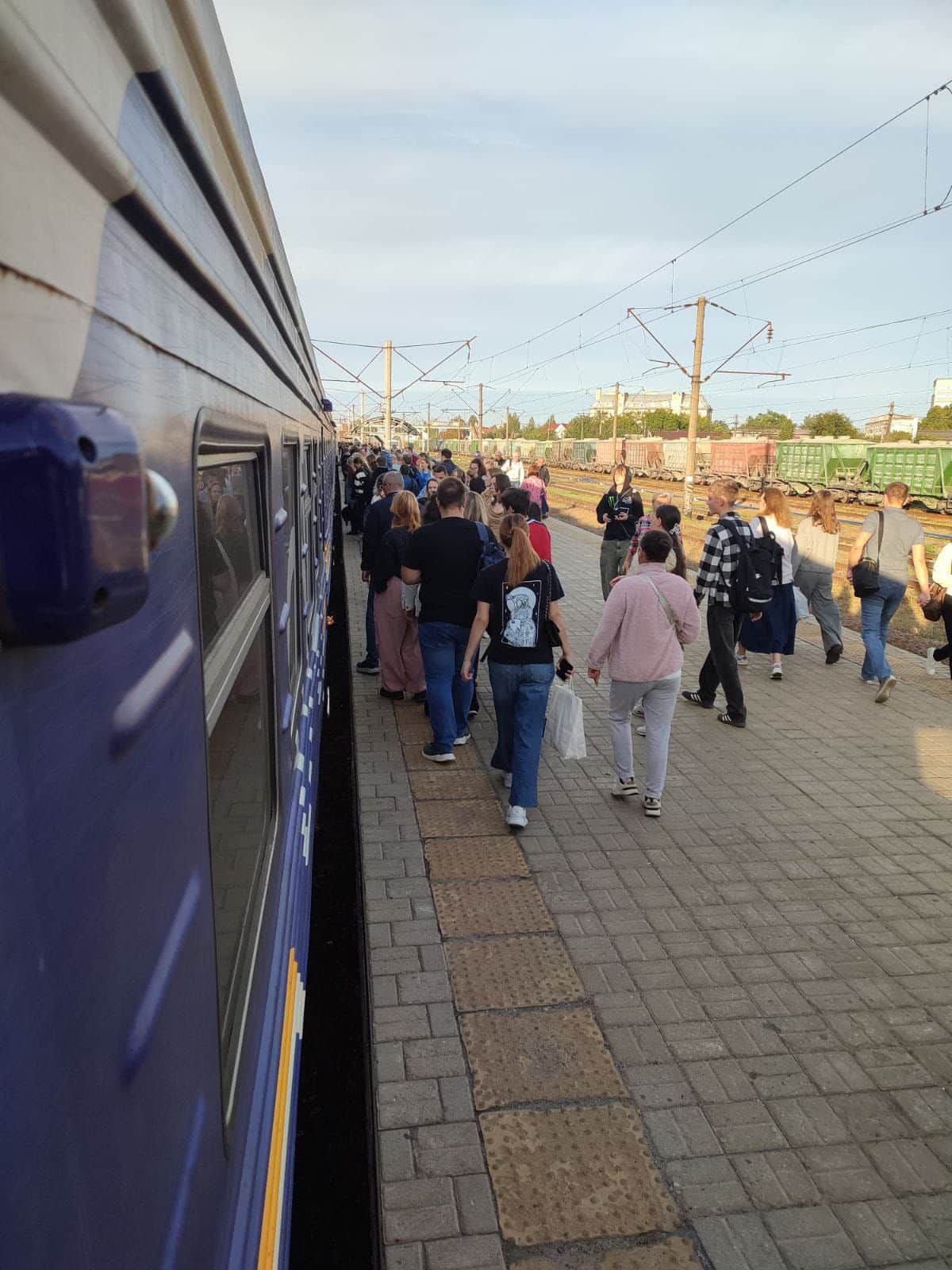 Inforail - Konieczna ewakuacja pasażerów z pociągu jadącego do Przemyśla