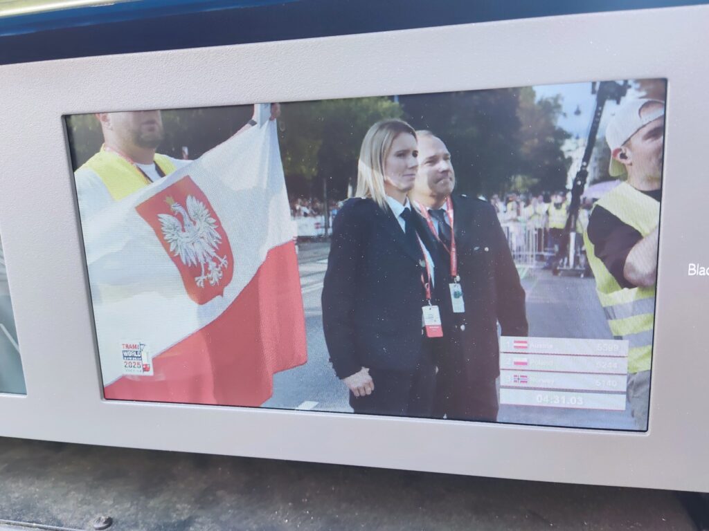 Motorniczowie MPK Poznań wicemistrzami świata foto: MPK Poznań