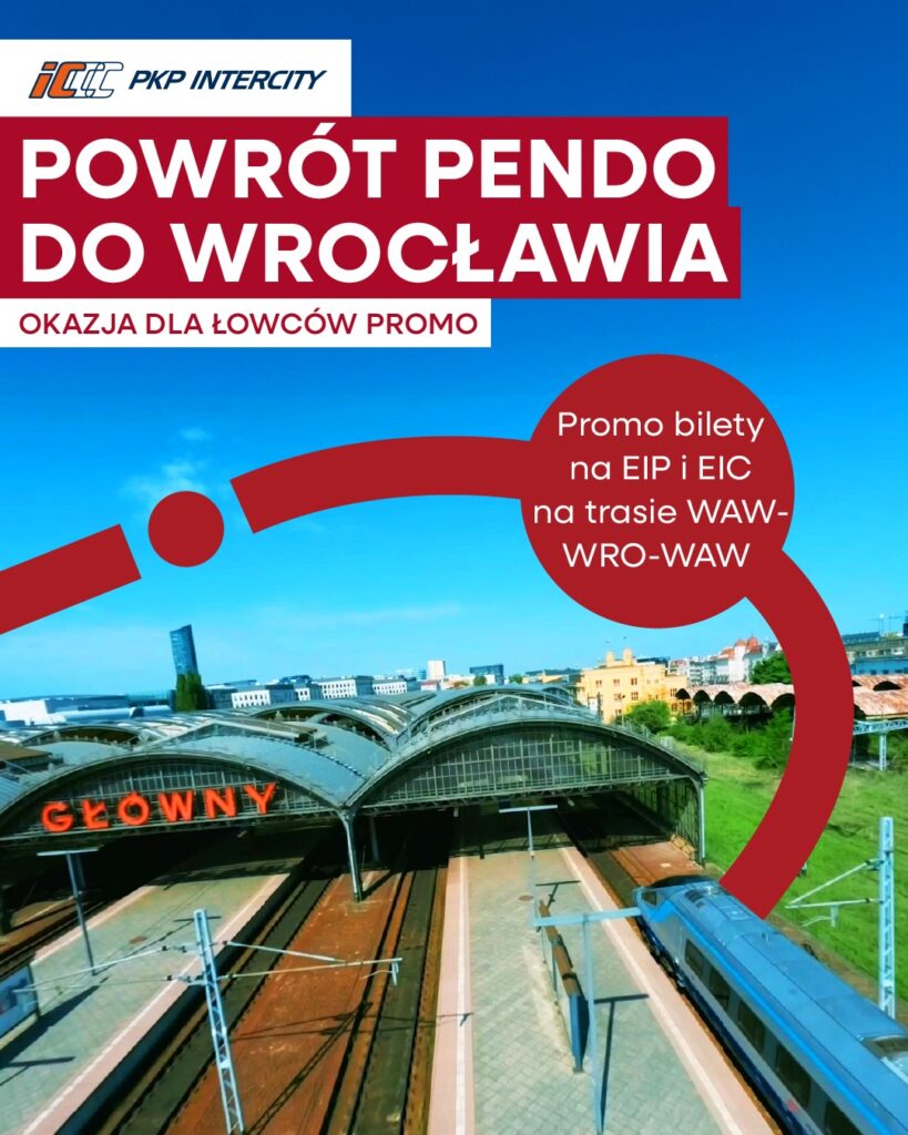 Promocja na podróże EIP do Wrocławia