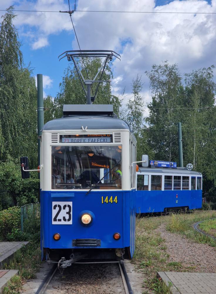 Zabytkowy tramwaj w Krakowie