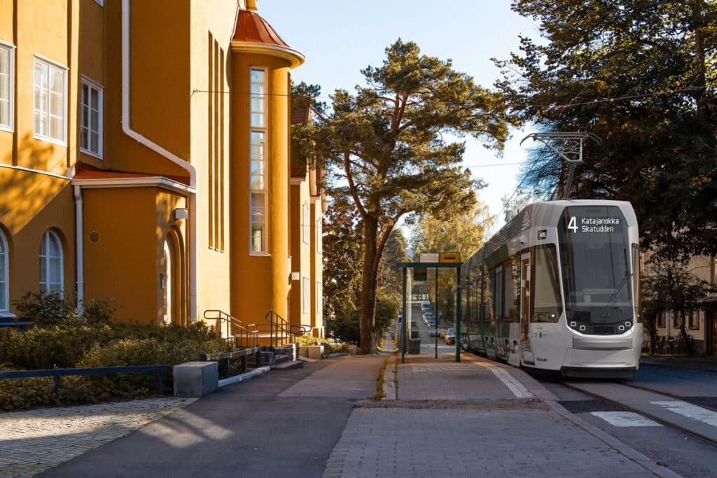 Tramwaj Stadlera dla Helsinek