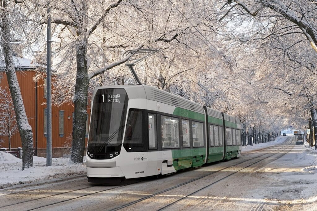 Tramwaj Stadlera dla Helsinek